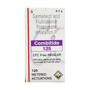 Combitide 125mg/25mg Inhaler 120MDI