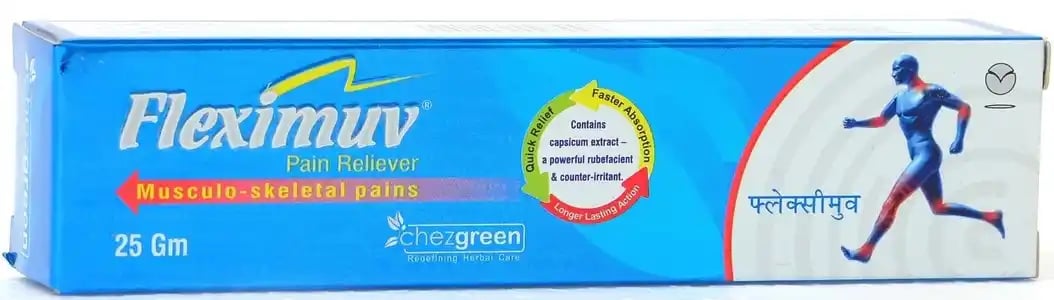 Fleximuv Pain Reliever Cream 25gm