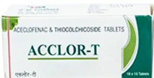 Acclor T 100mg/4mg Tablet 10s