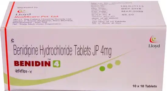 Benidin 4mg Tablet 10s