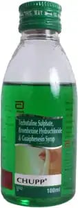 Chupp 50mg/1.25mg/4mg Syrup 100ml