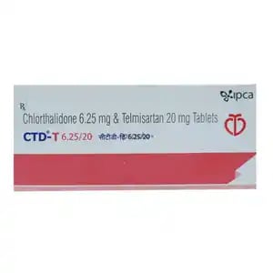 CTD T 20mg/6.25mg Tablet 10s