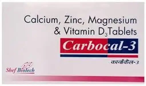 Carbocal 3 Tablet 10s