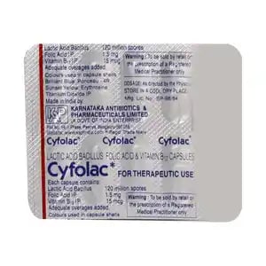Cyfolac Capsule 10s