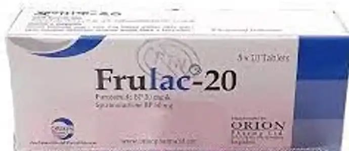 Frulac 20mg/50mg Tablet 10s