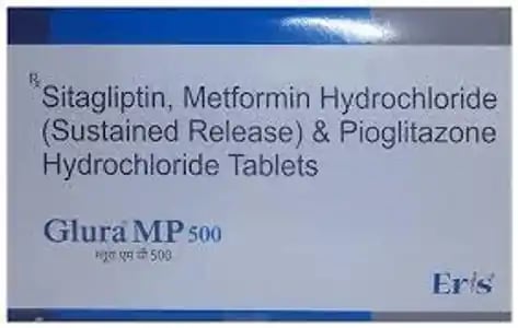 Glura MP 500 Tablet SR 10s