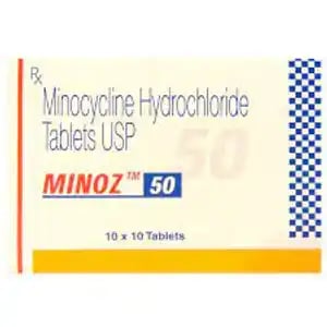 मिनोज़ 50mg टैबलेट