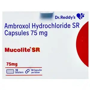 Mucolite 75mg Capsule SR 10s