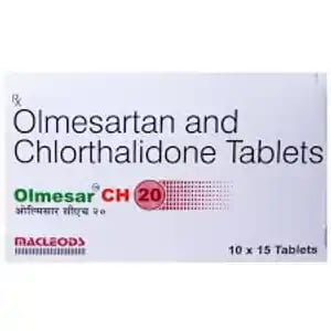 ओल्मेसर सीएच 20mg/12.5mg गोली 15s के बा
