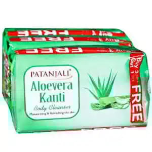 Patanjali Aloevera Kanti Body Cleanser Soap 150gm