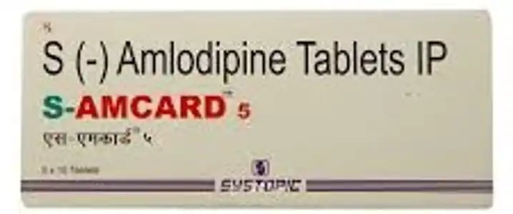 S Amcard 5mg Tablet 10s