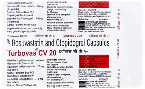 Turbovas CV 75mg/20mg Capsule 10s
