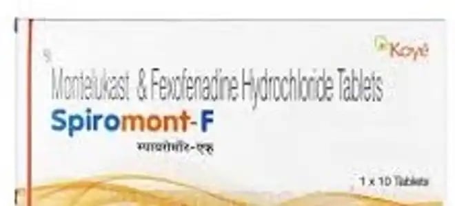 Spiromont F 10mg/120mg Tablet 10s