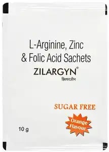 Zilargyn Orange Sachet Sugar Free 10gm