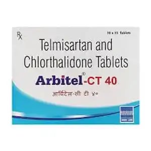 आर्बिटेल सीटी 40एमजी/12.5एमजी टैबलेट 15एस