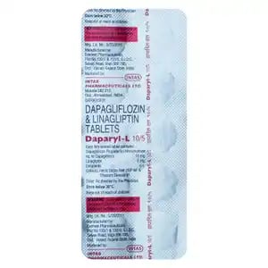 Daparyl L 10mg/5mg Tablet 10s