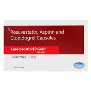 Cardiorostin Gold 10mg/75mg Capsule 10s