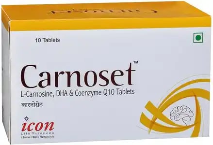कार्नोसेट टैबलेट 10s
