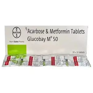 Glucobay M50 Tablet