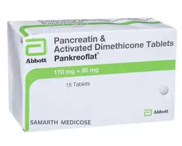 पैंकरियोफ्लैट 170mg/80mg टैबलेट