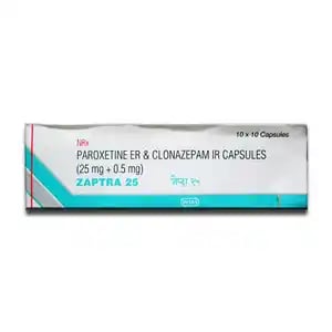 Zaptra 25mg/0.25mg Capsule 10s