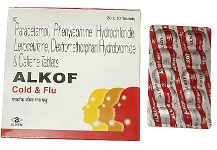Alkof Cold & Flu Tablet