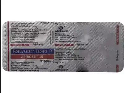 लिपिक्रॉस आरएफ 160mg/10mg टैबलेट 10s के बा