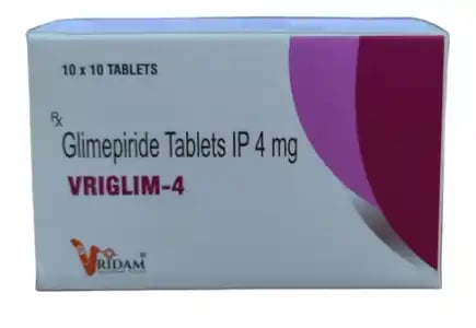 ग्लिमिप 4mg टैबलेट के बा