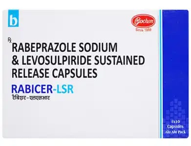 Rabicer L 20mg/75mg Capsule SR