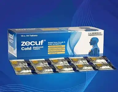 Zecuf Cold Medicated Tablet 10s