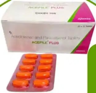 Acefile Plus 100mg/325mg Tablet 10s