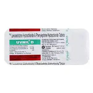 Uvnil D 2.5mg/10mg Tablet 10s