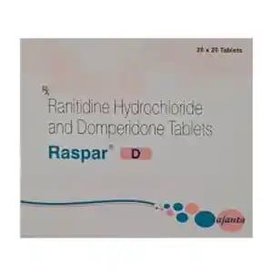 रासपार डी 150एमजी/10एमजी टैब 20एस