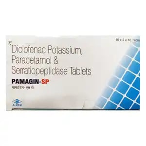 Pamagin Sp 50mg 325mg 10mg Tablet