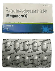 मेगानर्व जी 300mg/500mcg टैबलेट