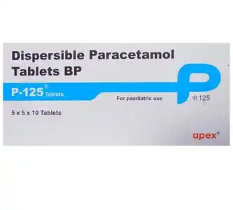 P 125mg Tablet DT 10s