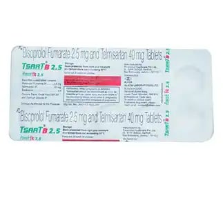 Tsart B 2.5mg/40mg Tablet 10s