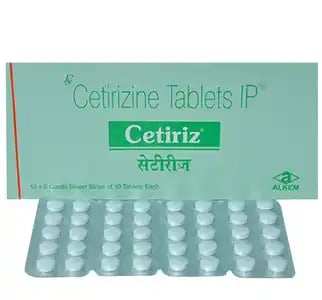 सेटीरिज़ 10एमजी टैबलेट 10एस
