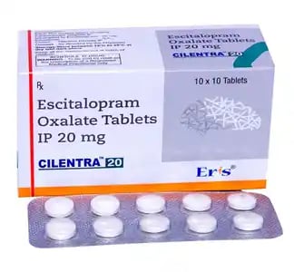सिलेंट्रा 20मिलीग्राम टैबलेट 10एस