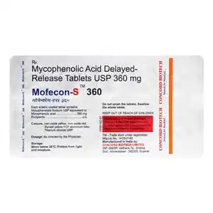 Mofecon S 360Mg Tablet 10s