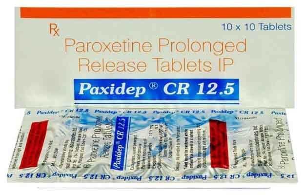 पैक्सिडेप सीआर 12.5 मिलीग्राम टैबलेट 10s के बा
