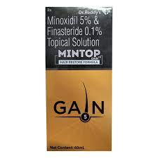 Mintop Gain 5 + Hair Restore Formula Solution 60ml