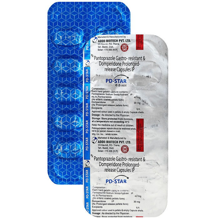 Pdstar 30mg/40mg Capsule