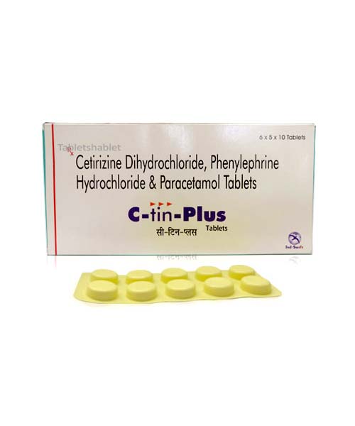 C Tin Plus 5MG/325MG/5MG Tablet 10S