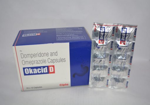 ओकासिड डी 10mg/20mg कैप्सूल