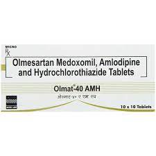 ओलमैट 40mg एएमएच टैबलेट 10s के बा