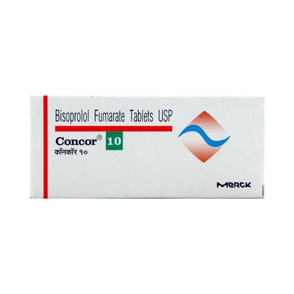 Concor 10mg Tablet 10s