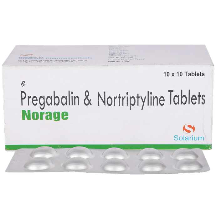 नोरेज 75mg/10mg टैबलेट