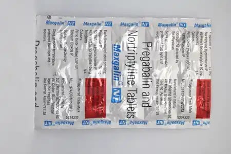 मैक्सगैलिन एनटी 10mg/75mg टैबलेट 15s