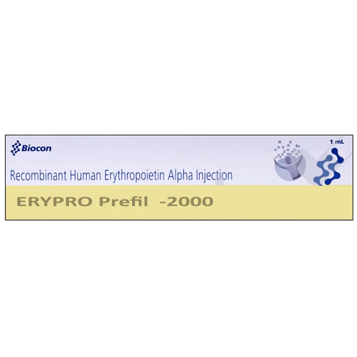Erypro 2000iu Prefilled Syringe 1s